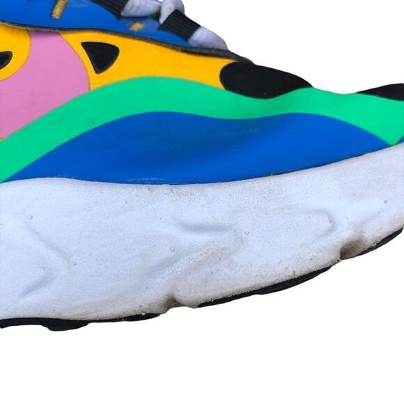 Rare 2019 Nike Air Max 270 React Magic Flamingo Size 6.5 - Picture 9 of 16